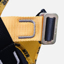 Full Body Rock Climbing Rappelling Mounatinnering Safety Harness Seat Belt Black