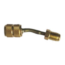 Split Ductless Service Port Adapter Connector, 5/16" SAE Female to 1/4" Sae Male
