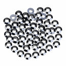 Charm 100 Pcs 8mm Round DMC Hot Fix Rhintone Crystal Clothing Accessories