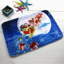 Non Slip Welcome Floor Entrance Door Mat Indoor Outdoor Doormats Christmas