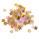 Gold Pink Mixed Paper Stars Wedding Balloon Confetti Table Scatter Throwing Confetti