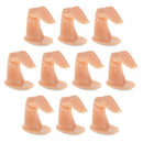 Lot of 10 pcs Professional Nail Practice Hand Finger Plastic Model for Hand Manicure Nail Art Training Beginners Trainers