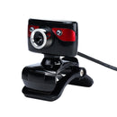 12MP HD USB Webcam Night Vision Chat Video Camera for PC Laptop Computer