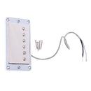 Guitar Pickup Humbucker Double Coil Pickup for LP Guitar Part Silver Durable