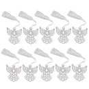 Eagle Shaped Bookmark Label With Tassels Stationary Wedding Party Supplies Ceremony Gift Silver