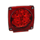 Waterproof Submersible Red LED Tail Brake Light Side Marker Boat Truck Trailer