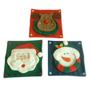 3/set Cute Christmas Flannel Cushion Cover Throw Pillow Case Xmas Home DÃ©cor