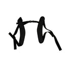 DIY Waterproof PVC Backpack Shoulder Belt Strap - Black