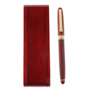 Finest Wooden Pen Case Rollerball Pen Box Container Gel Pen Gift Craft Collectables Smooth Writing
