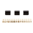 3 Set Universal Car Truck Boat 40A Car Relay Socket 5Pin Connector Terminals