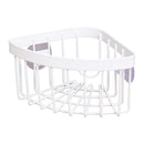 1pc Metal Kitchen Sink Caddy & Sponge Holder Storage with Strong Suction