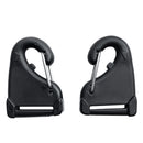 2 Pcs Nylon Kayak Webbing Snap Hook Snap Hook Carabiner Outdoor Kayak Canoe