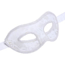 Adjustable Translucent Mask For Women Masquerade Ball Halloween Party Props Supplies White