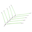 Luminous Balance Anti Tangle Booms with Snap, Set of 5 Bent - Sea Fishing, Boat Fishing Tackle