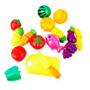 Kids Pretend Role Play Kitchen Fruit Vegetable Food Cutting Toy Set Gift
