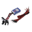 12 LED 4 Colors Flashing Light System Kit for RC Car Yokomo Kits 4.8-6.0V