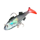 8cm 3D Eyes Artificial Lures Life-like Fishing Lures Minnow Baits with Hooks