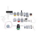 Pack of 20 Assorted Electric Motors for DIY Science Experiments STEM Toys