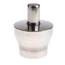 High Quality Stainless Steel Spirit Lamp Alcohol Burner with Wick for Lab Use, 450ml