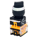 1 Piece Black 2 Position Short Handle Control Device Button Switch, Using High Purity Silver Point Greatly