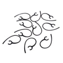 10pcs Ear Hooks For Motorola Plantronics Headset Spare Earhooks Earloop Clip 8.5mm Black