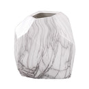 Modern Decoration White Ceramic Flower Vase Geometry Craft Creative Gift XL