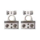 1 Pair 1/0 & 8 Gauge Positive Negative Battery Terminal Clamp Connector
