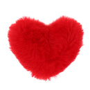 Heart Shape Stuffed Plush Throw Pillow Cushion For 1/3 Doll Toys Red