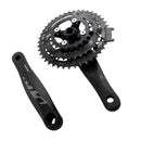 Pedal Assisted Bicycle Crankset Mountain Bike Chainwheel 24-34-42T 7/8 Speed