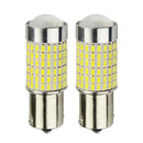 2 Pieces 1156 LED Fog Light Bulbs W/ Projector 1200 Lumens 6000K Xenon White