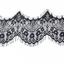 Fashionable 3 Yard 10cm Wide Black Eyelash Fringe Lace Trim DIY Sewing Applique Clothes Costume Doll Accessories DIY Accessory