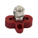 3/8inch Red Junction Block Power Post Insulated Terminal Stud for Boat Marine