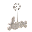 Love Base Stand Table Number Menu Place Card Holder Clip Wedding Supply