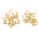 30 Pairs 3.5mm Gold-plated Banana Plug Connector DIY RC Battery ESC Motor