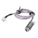 Acoustic Guitar Pickup EQ Preamp Cable with 6.35mm Endpin Output Jack 3 Pin Plug
