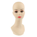 PVC Makeup Female Mannequin Head Wigs Hat Jewelry Display Cosmetology Model