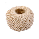 Strong Durable 50M Gift Wrapping Decoration Rope Ribbon Twine Rope Cord String Ball Craft Scrapbooking DIY Beige