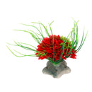 Artificial Plastic Water Seaweed Plant Grass Fish Tank Aquarium Decor Red