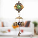 Metal Tube Outdoor Wind Chime, Wood Bronze Windchime Wind Noisemakers Amazing Wind Chimes for Garden, Yard,Patio and Home Decor