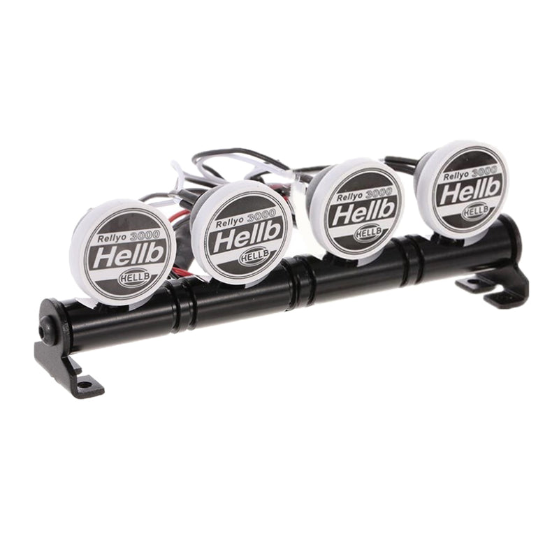 1/10 RC Car Round LED Light Bar for HSP Redcat Axial SCX10 TRX-4 RC4WD D90