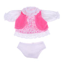 Fashion Clothing False Two-piece Dress Skirt & Underpants For Mellchan Doll