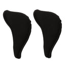 Pair Of Women Men High-Heels Pointed Shoes Insoles Foot Care Protector Pad Black