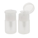 2x Nail Polish Remover Liquid Push Down Press Pumping Pump Dispenser Bottle