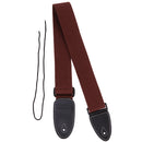 Adjustable Guitar Strap for Folk/Classical/Electric Guitar Bass Patrs 140cm Coffee