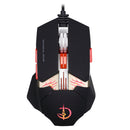 Ergonomic Design 4000 DPI Optical USB Wired Professional Gaming Mouse PC