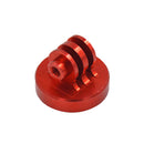 Aluminum Tripod Mount Adapters Mini Mount with 1/4'' for Gopro Action Camera Red