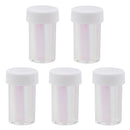 5 Pieces Nail Art Broken Glass Shattered Foils Starry Sky Decals Sticker Manicure Decoration