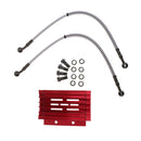 Oil Cooler Cooling Radiator For 50-125cc Engine Dirt Pit Bike ATV CNC