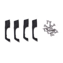 4 Pieces Door Handle For 1:10 RC Crawler Traxxas TRX-4 D90 D110