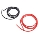10ft 10AWG Flexible Silicone Wire Cable (Black 5ft + Red 5ft) For Car Boat